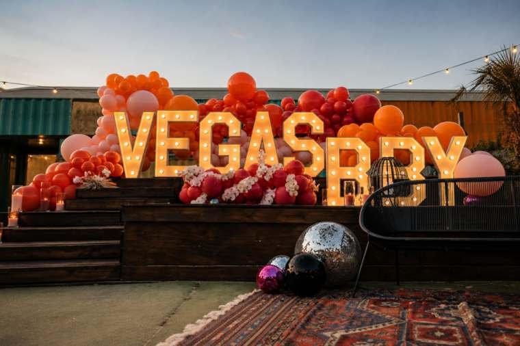 Vegas-thema decor